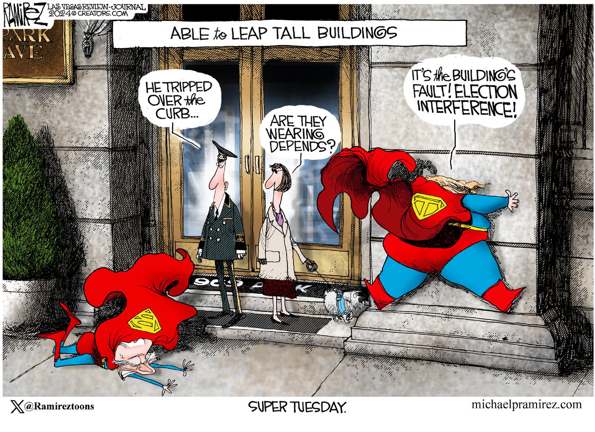 Michael Ramirez — March 6, 2024