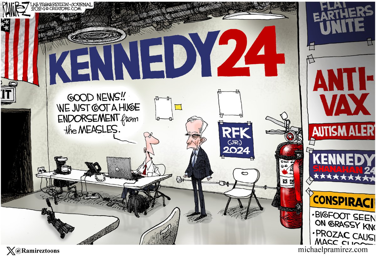 Michael Ramirez — April 1, 2024