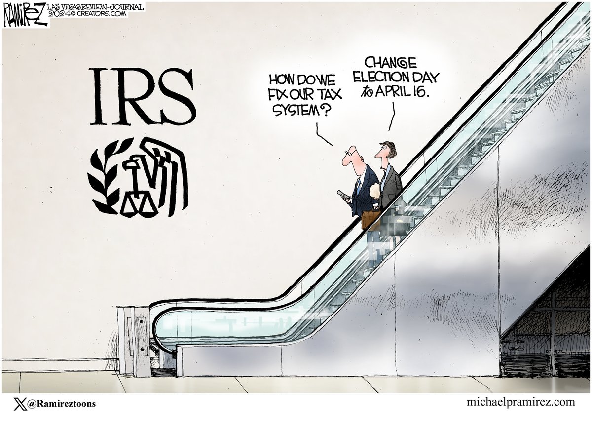 Michael Ramirez — April 15, 2024