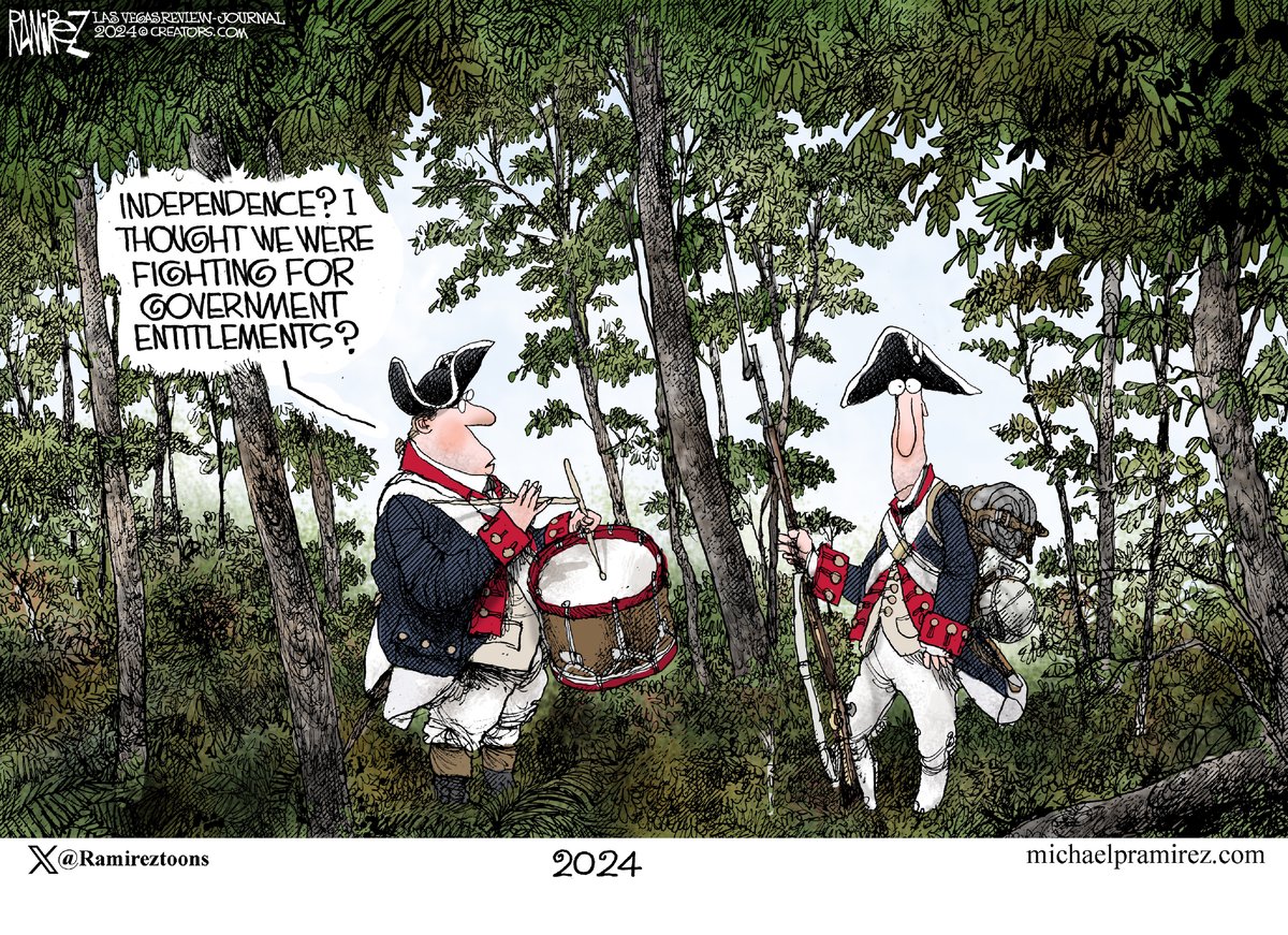 Michael Ramirez — July 4, 2024