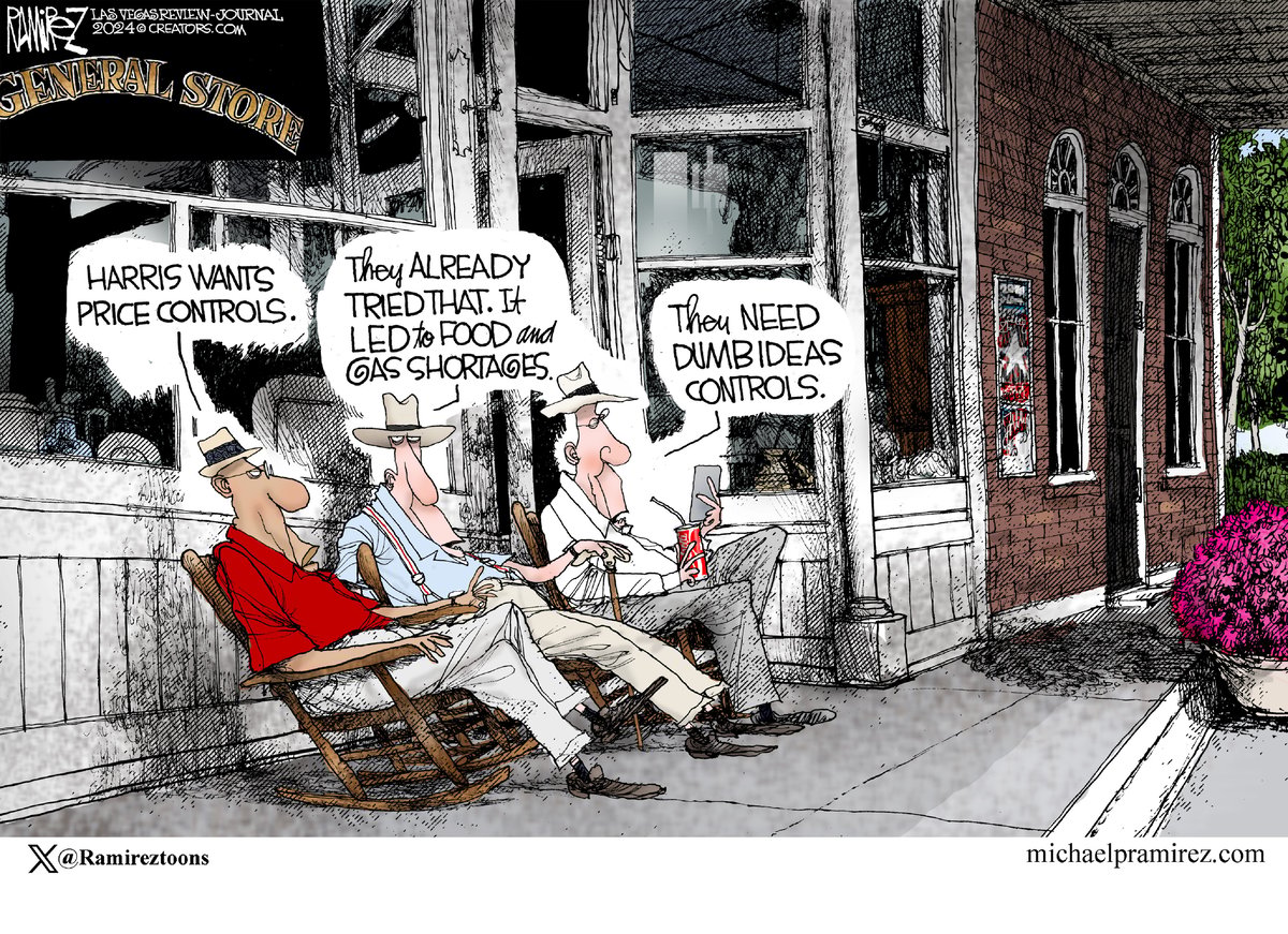 Michael Ramirez — August 28, 2024