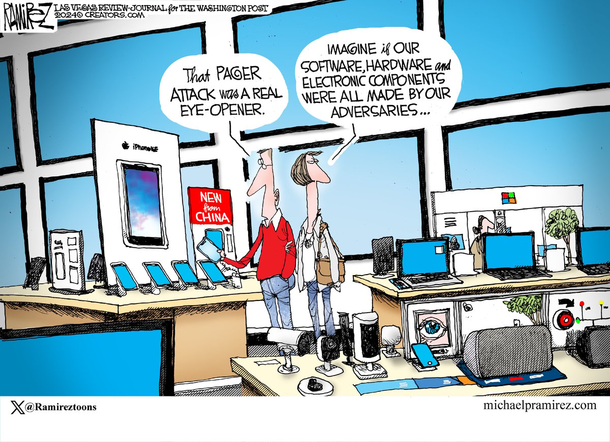 Michael Ramirez — September 27, 2024