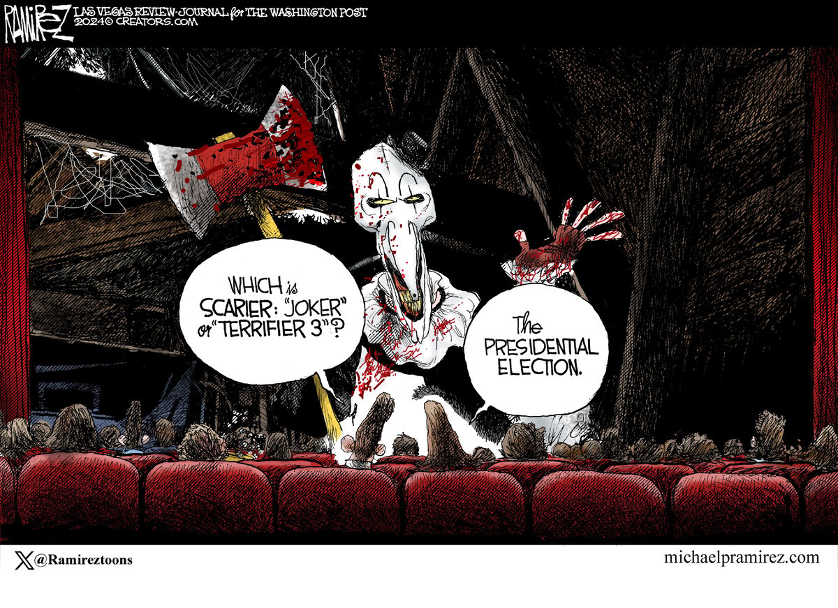 Michael Ramirez — October 22, 2024