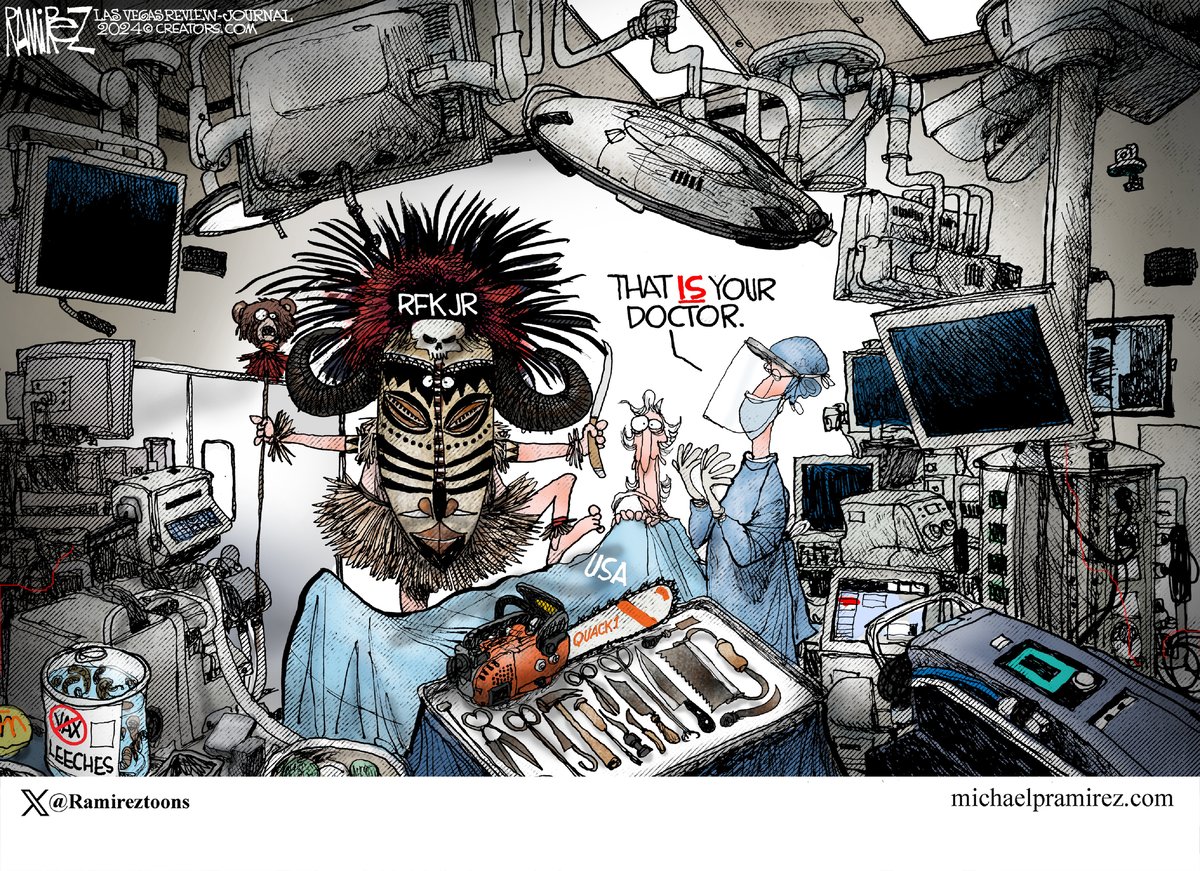 Michael Ramirez — November 21, 2024