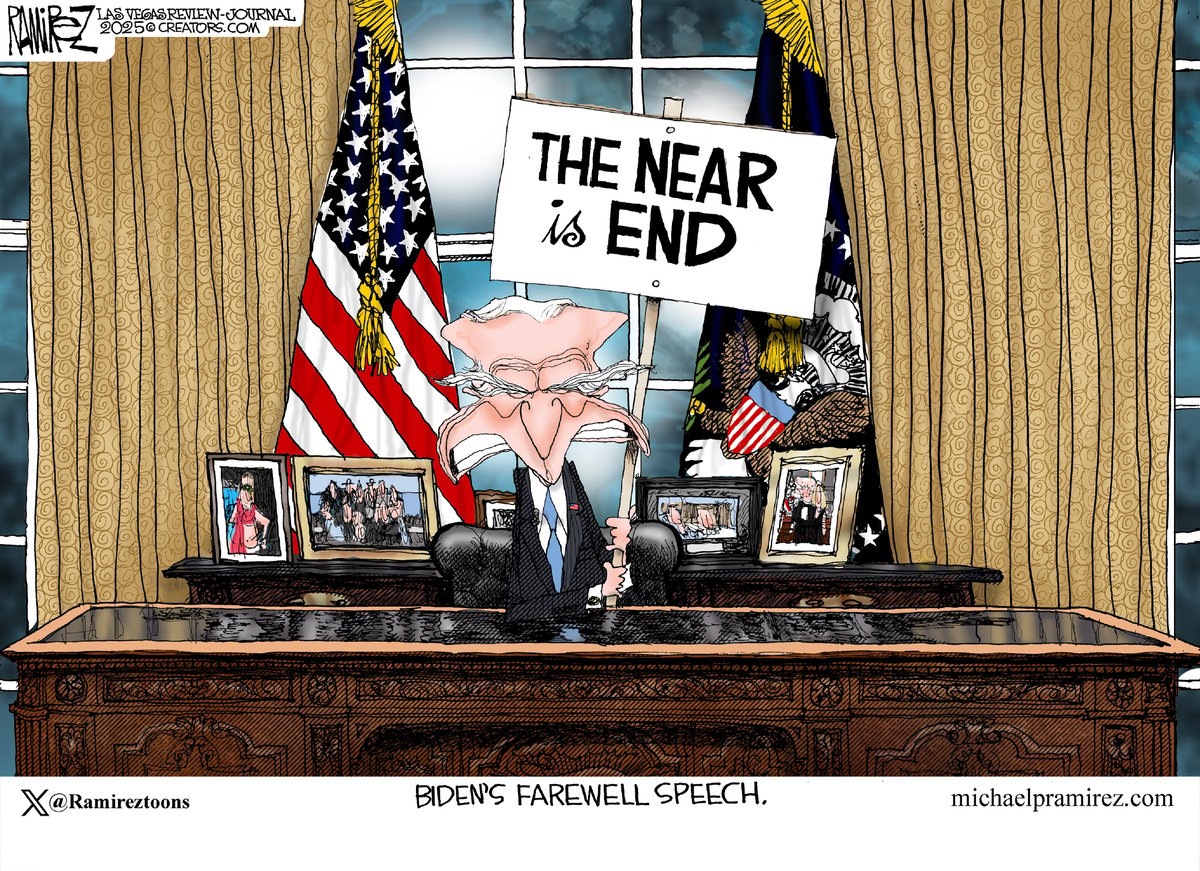 Michael Ramirez — January 19, 2025