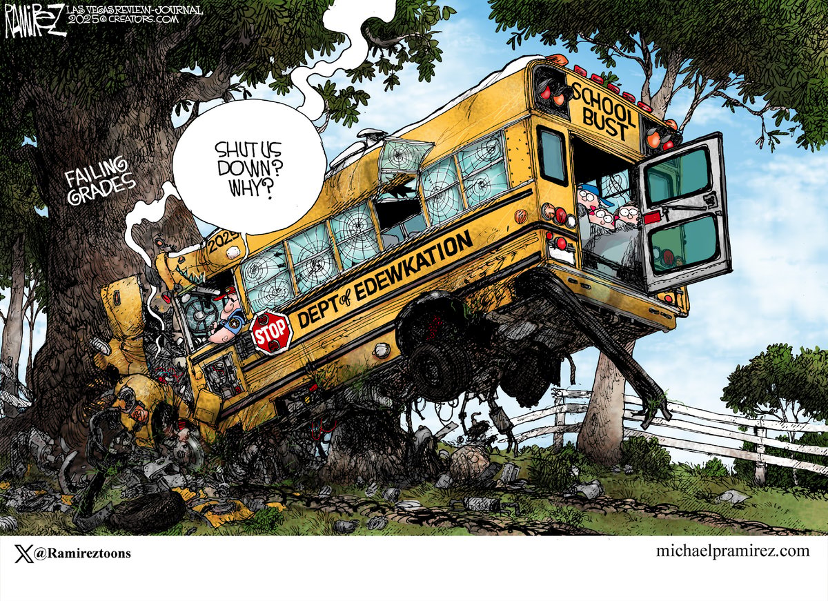 Michael Ramirez — March 16, 2025