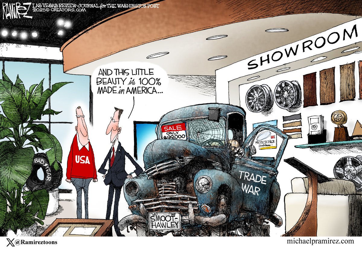 Michael Ramirez — April 1, 2025
