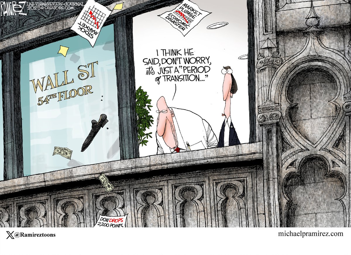 Michael Ramirez — April 7, 2025