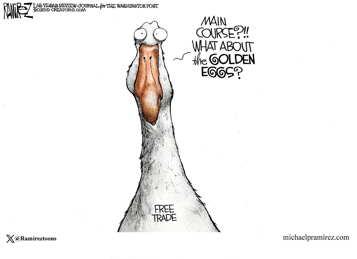 Michael Ramirez — April 8, 2025