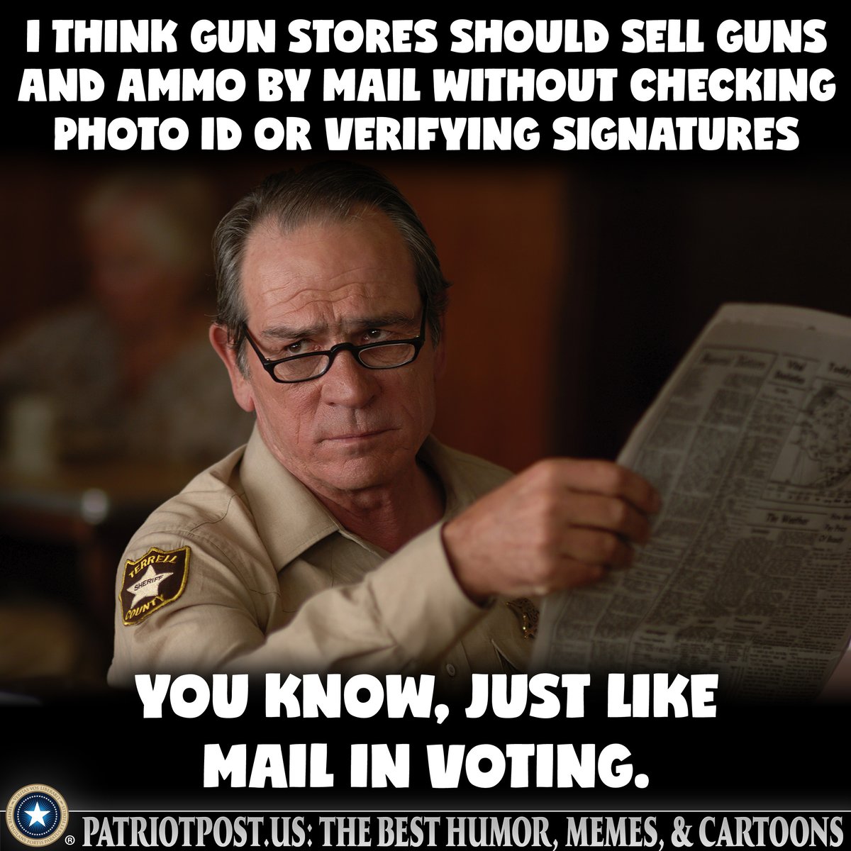 meme gun stores mail in voting
