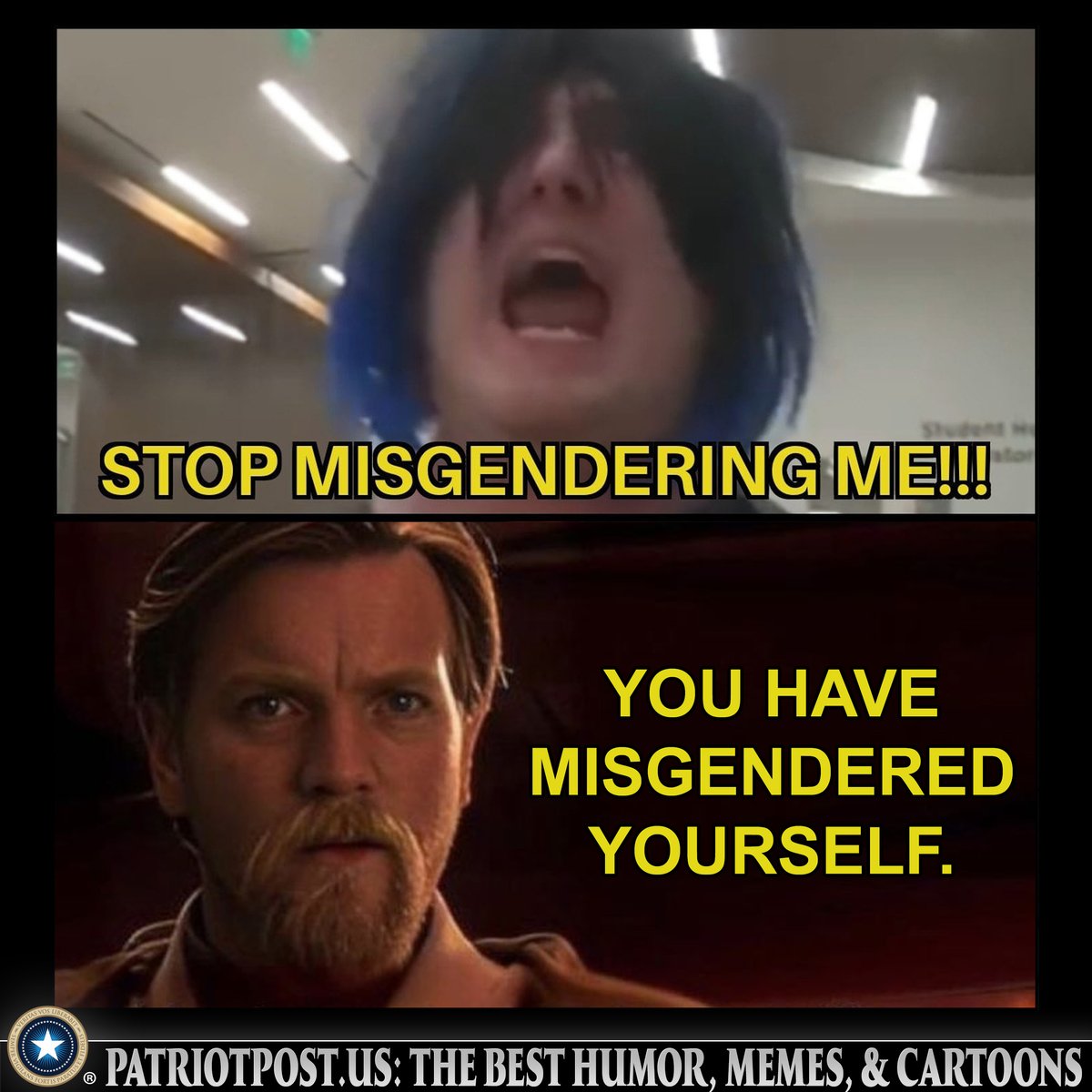 meme misgendered yourself
