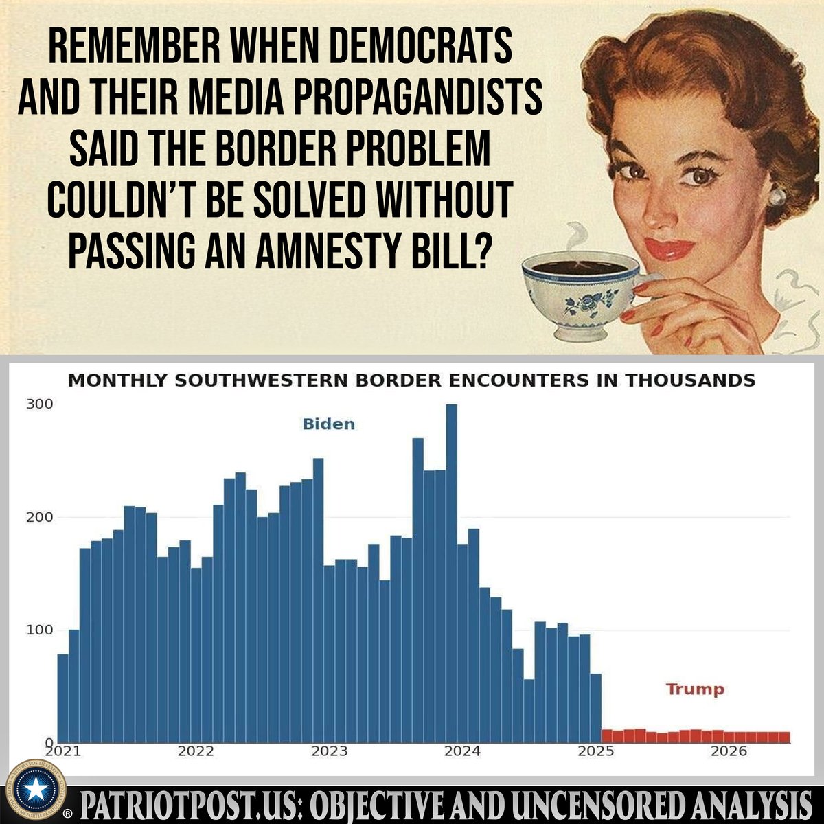 meme border encounters trump amnesty