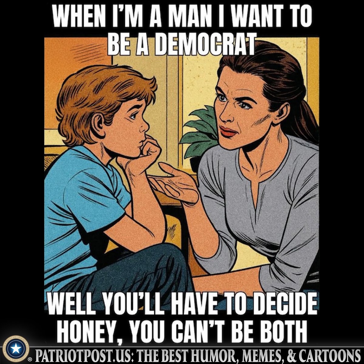 meme democrat or man