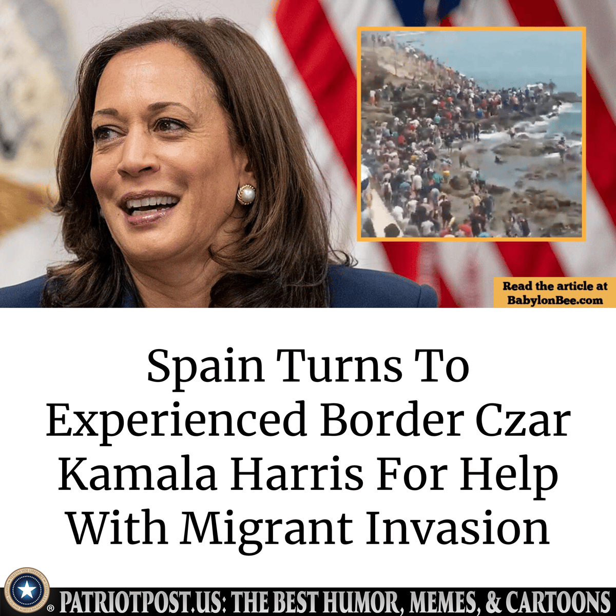 meme bbee kamala help spain