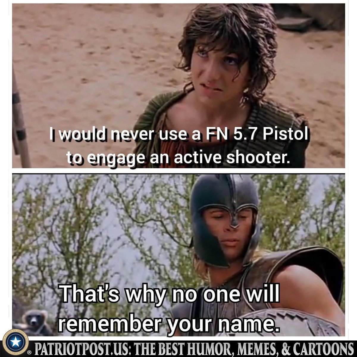 meme idaho shooter pistol