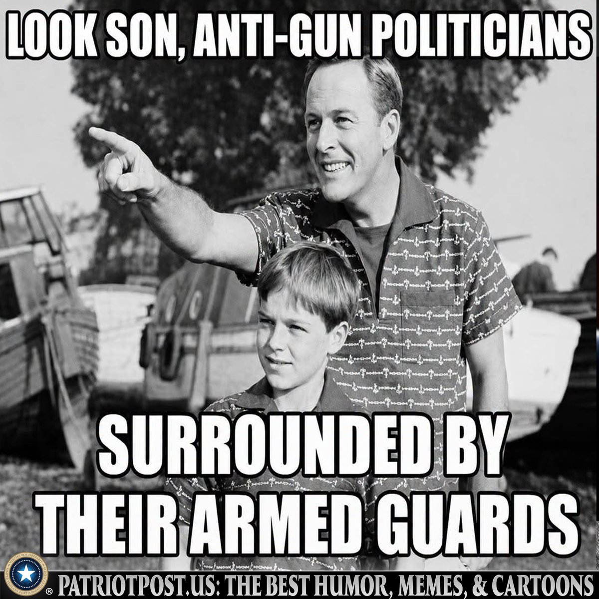 meme anti gun pols guards