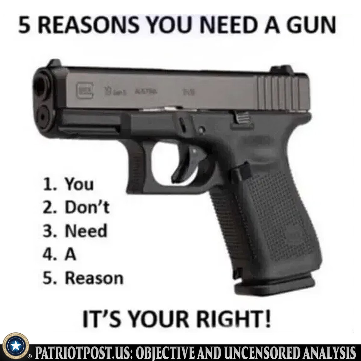 meme reasons need gun