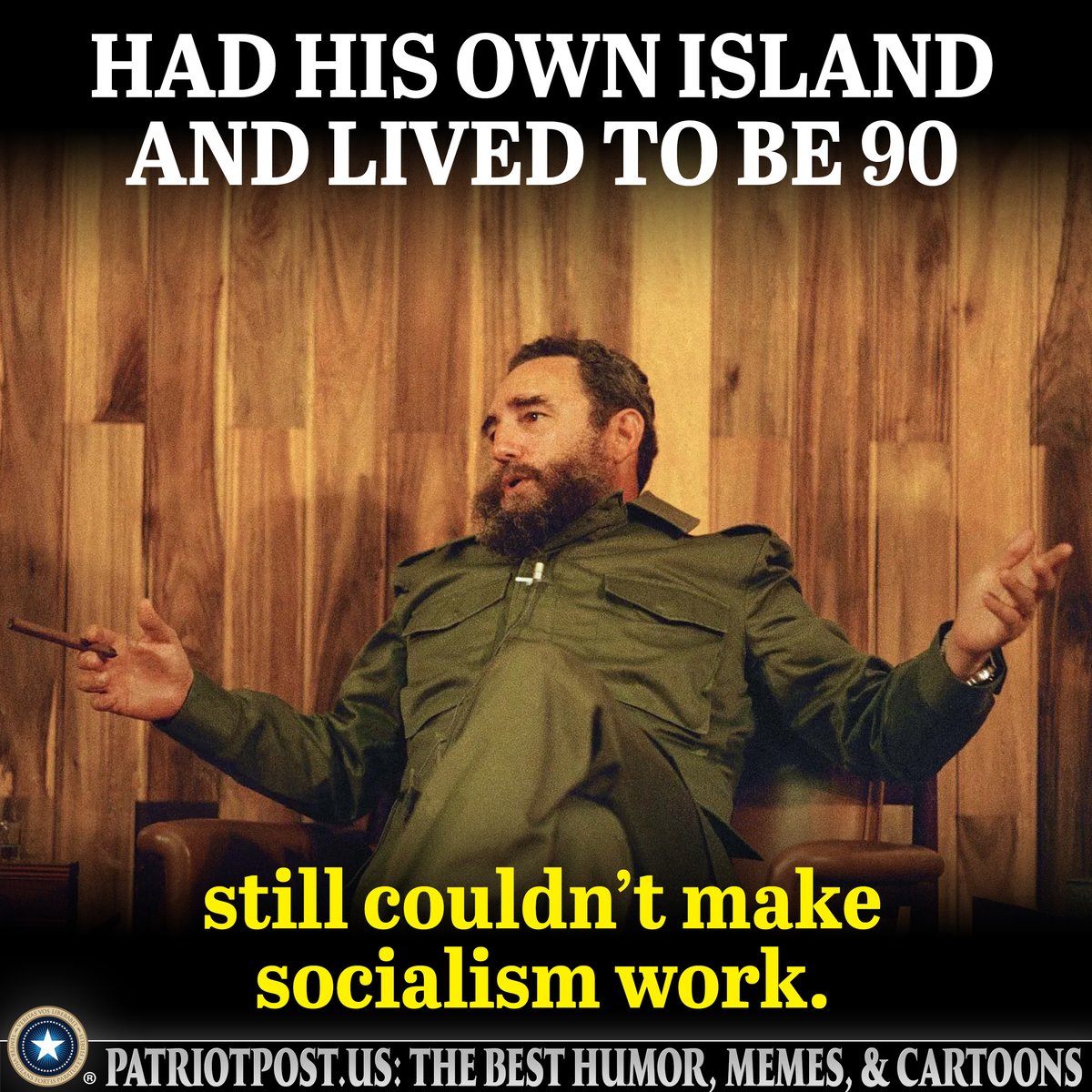 meme lived island socialism castro