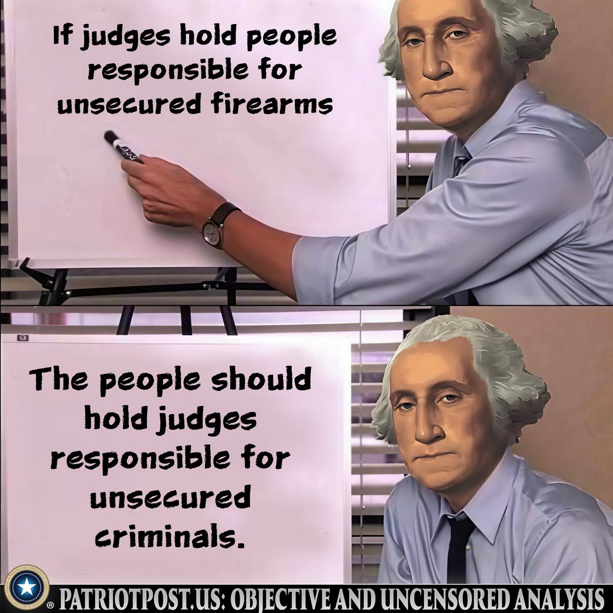meme george washington unsecured criminals