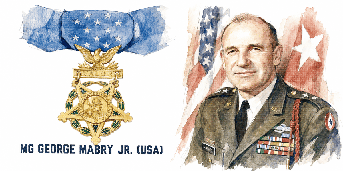 Profiles of Valor: MG George Mabry Jr. (USA)