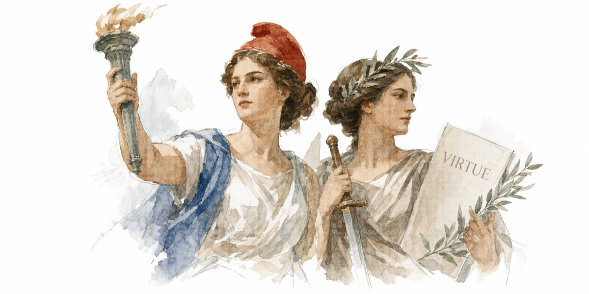 Liberty, virtue