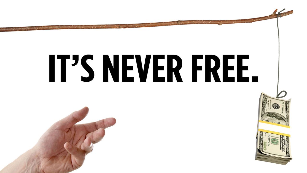 never