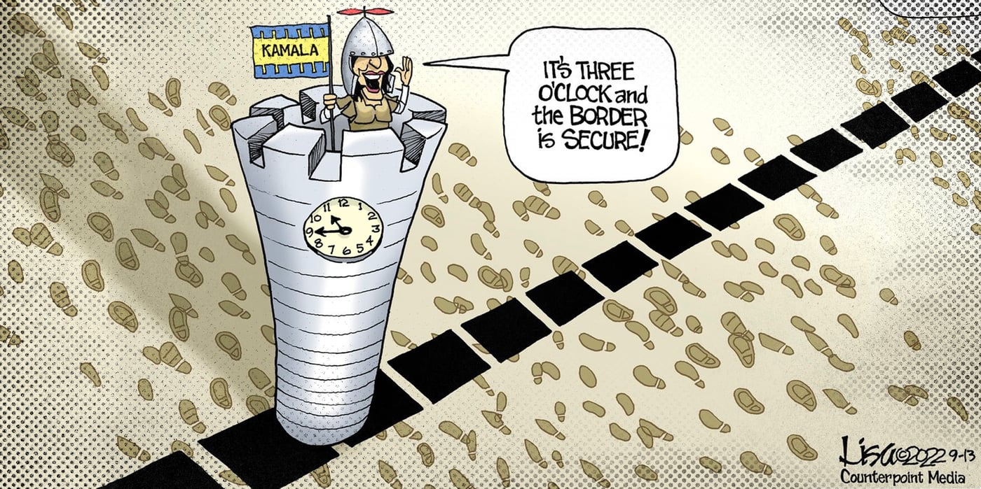 2022 9 14 Nate Kamala Border Cartoon