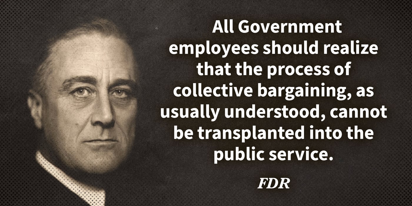 2023 1 28 FDR quote public unions