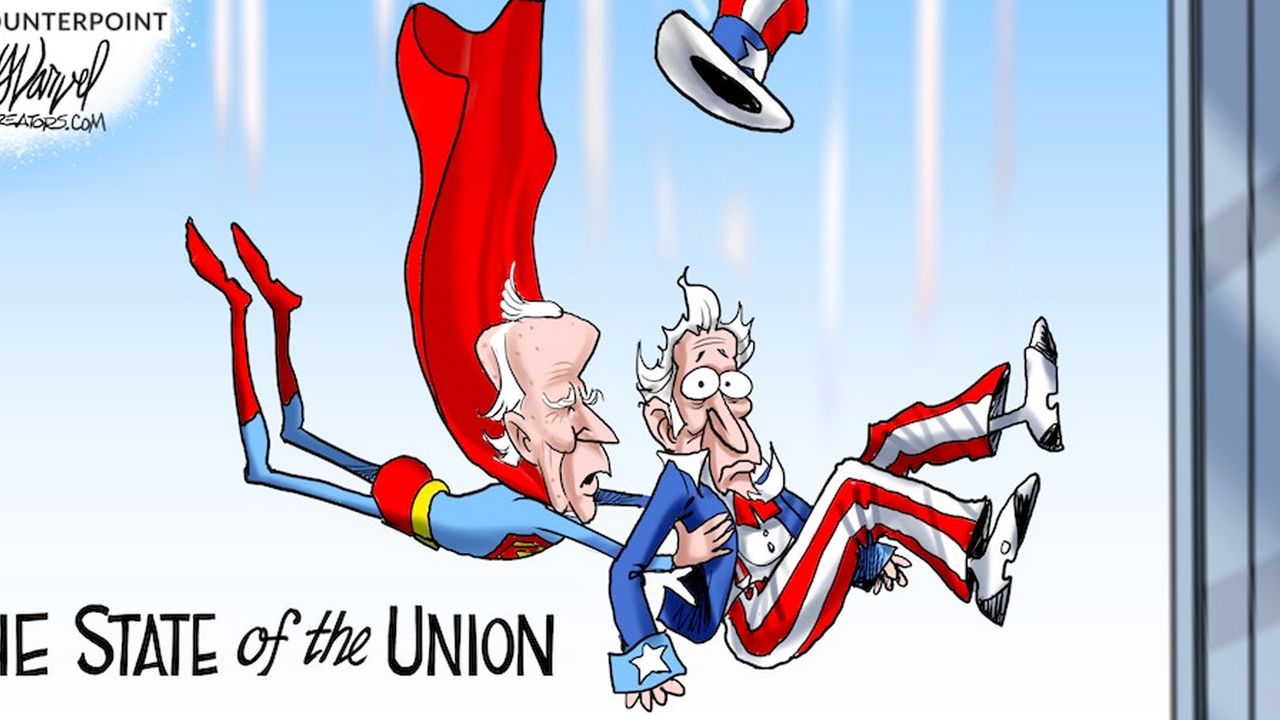 2023 2 9 state union cartoon