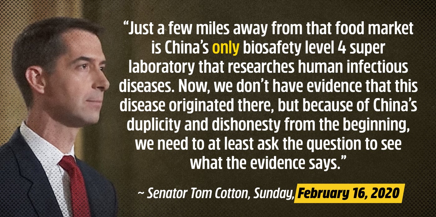 2023 3 7 tom cotton wuhan lab