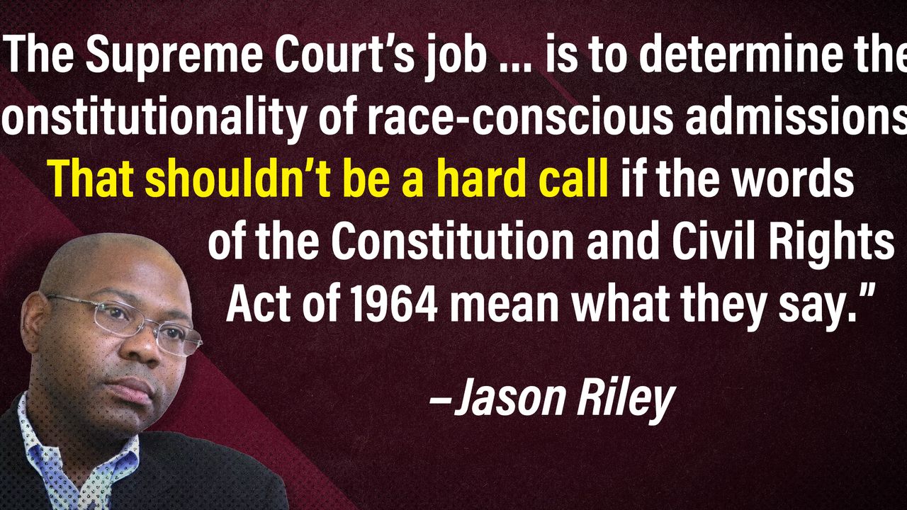 2023 3 8 Jason Riley affirmative action