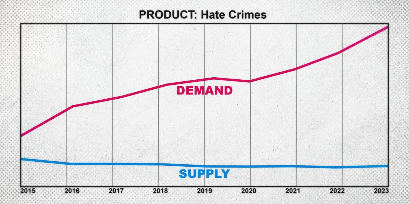2023 7 7 supply demand hate crimes