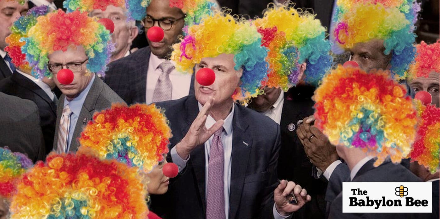2023 10 20 babylon bee clownself