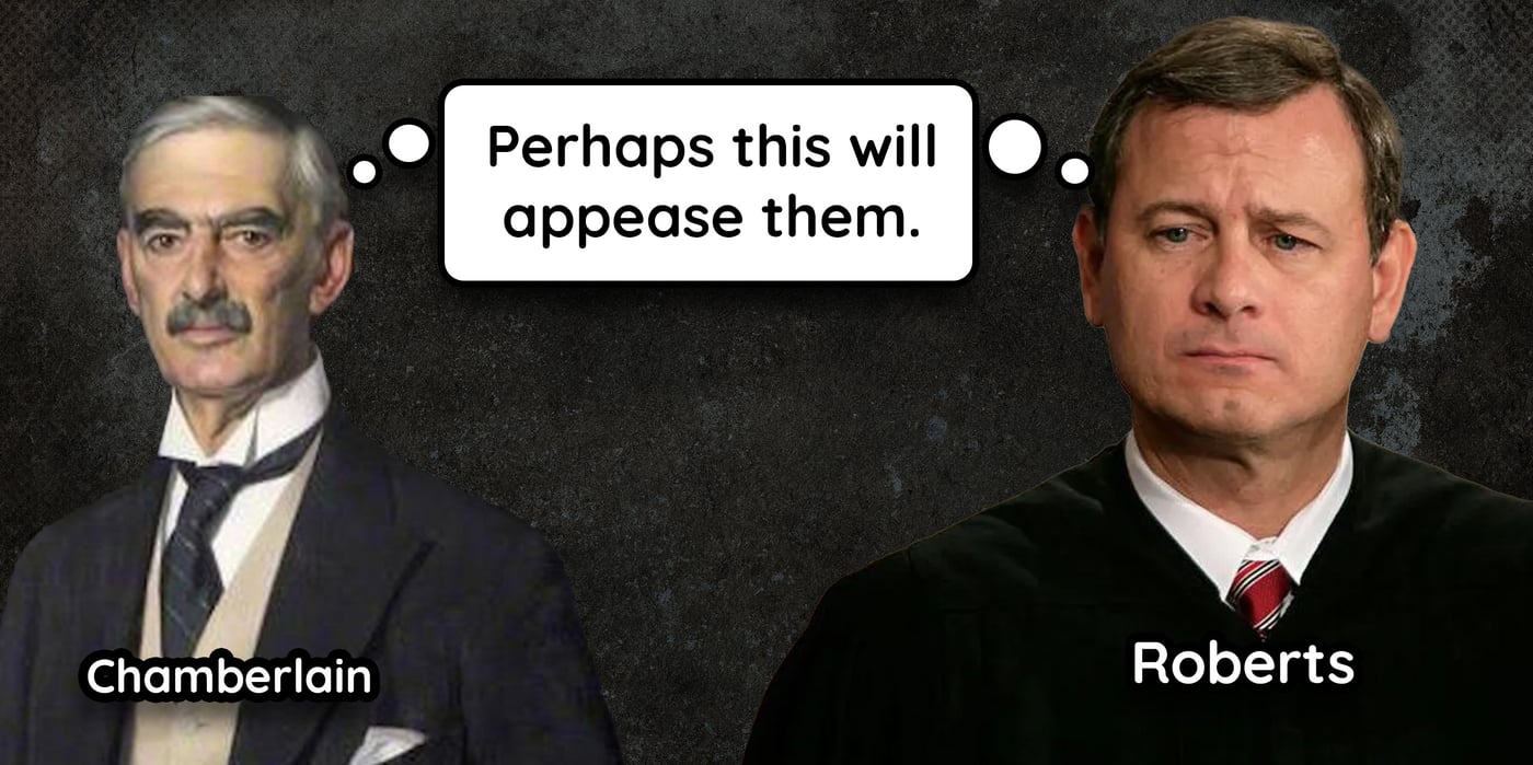 2023 11 14 justice roberts appease