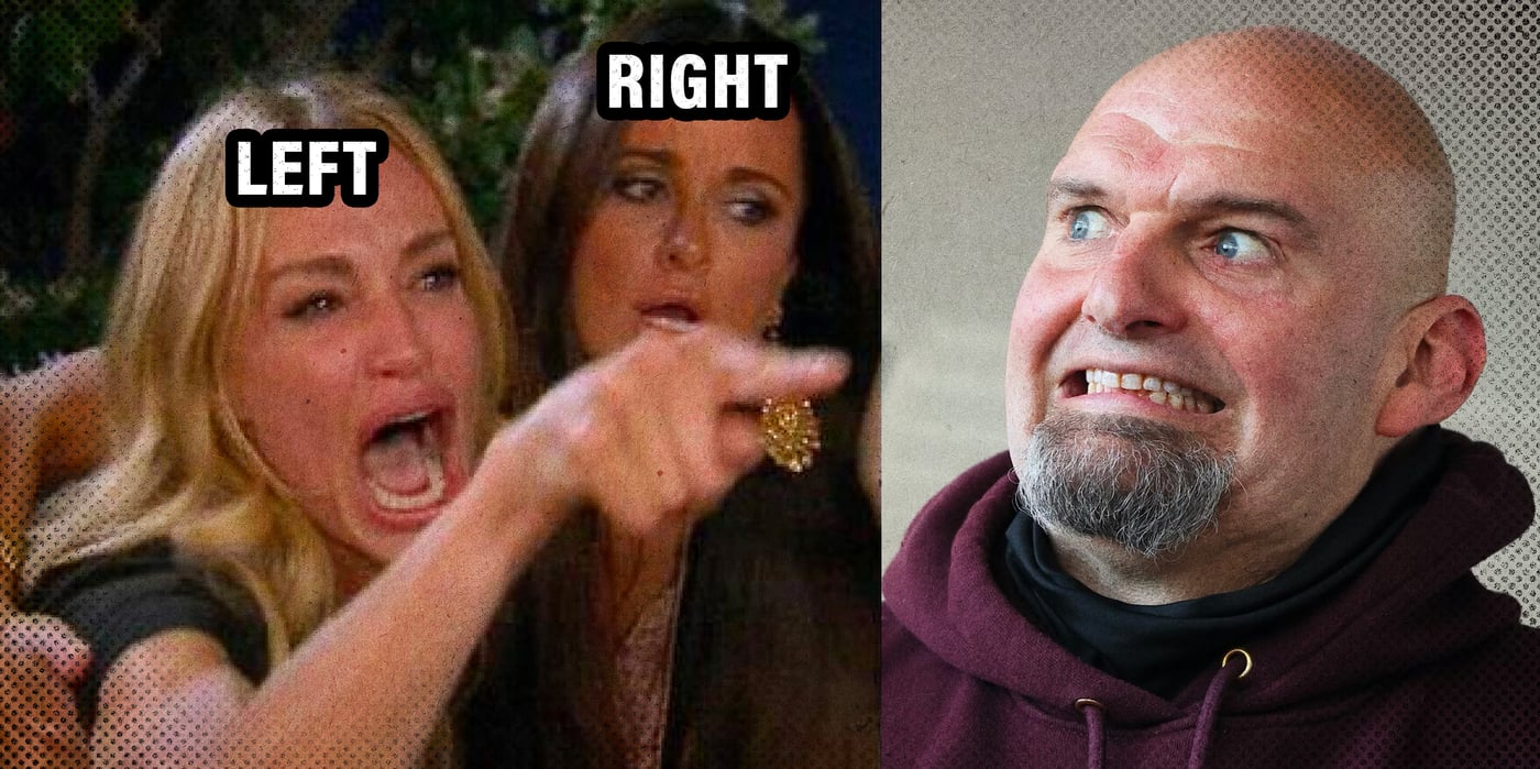 2024 2 8 left right Fetterman