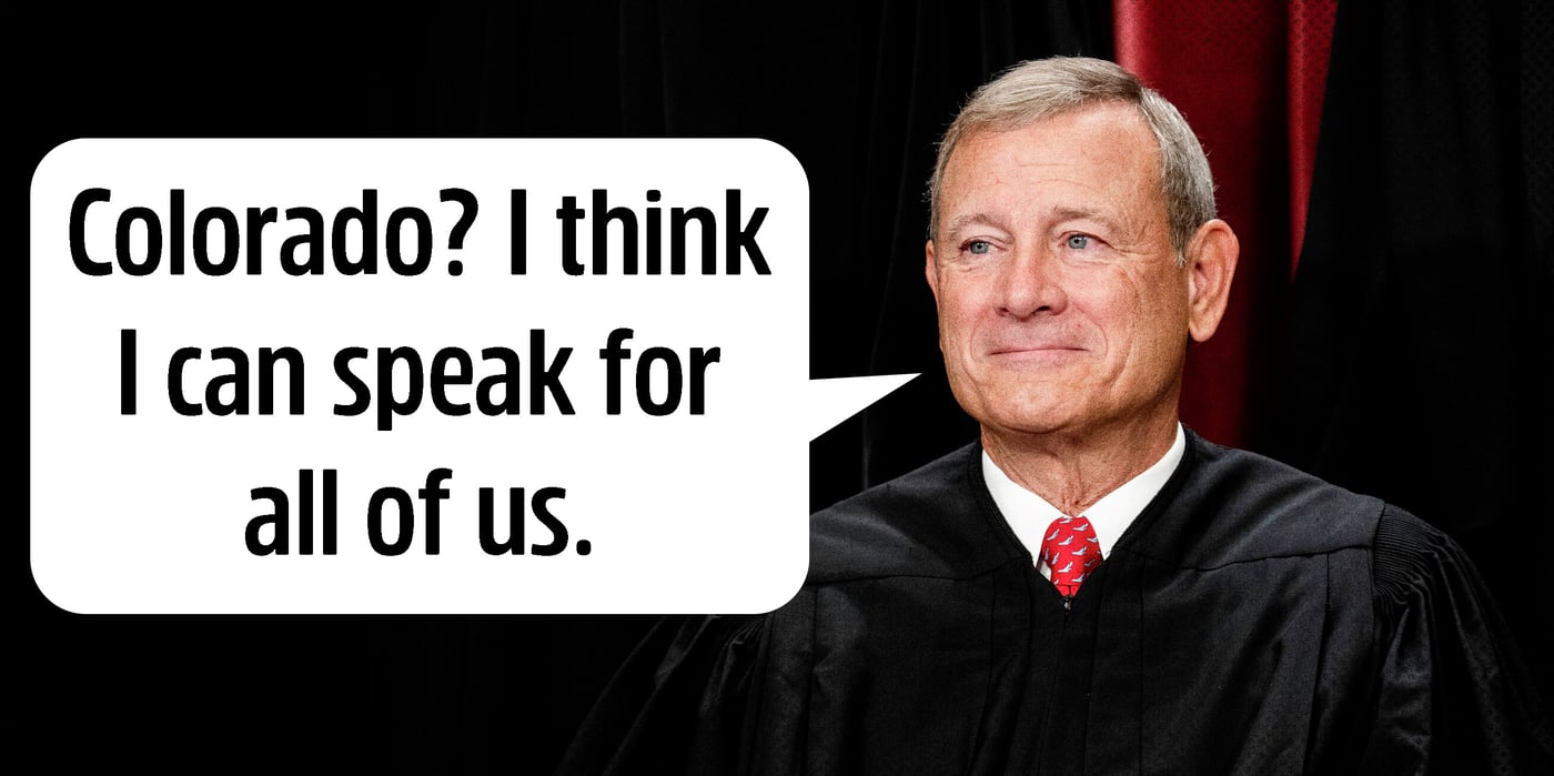 2024 2 12 roberts SCOTUS speaks for all