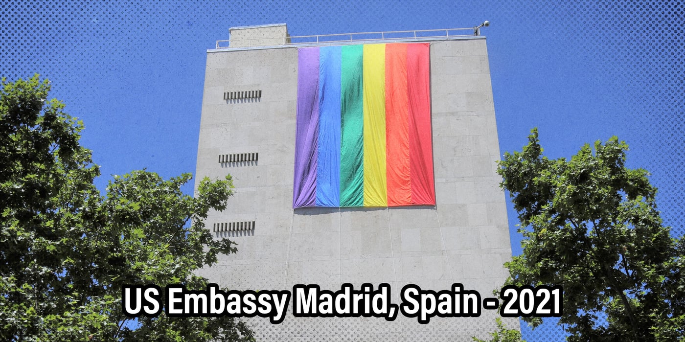 2024 3 27 rainbow flag embassy