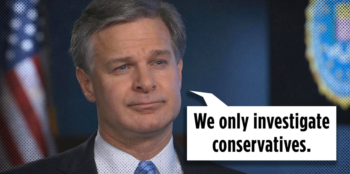 2024 4 24 Chris Wray investigate conservatives
