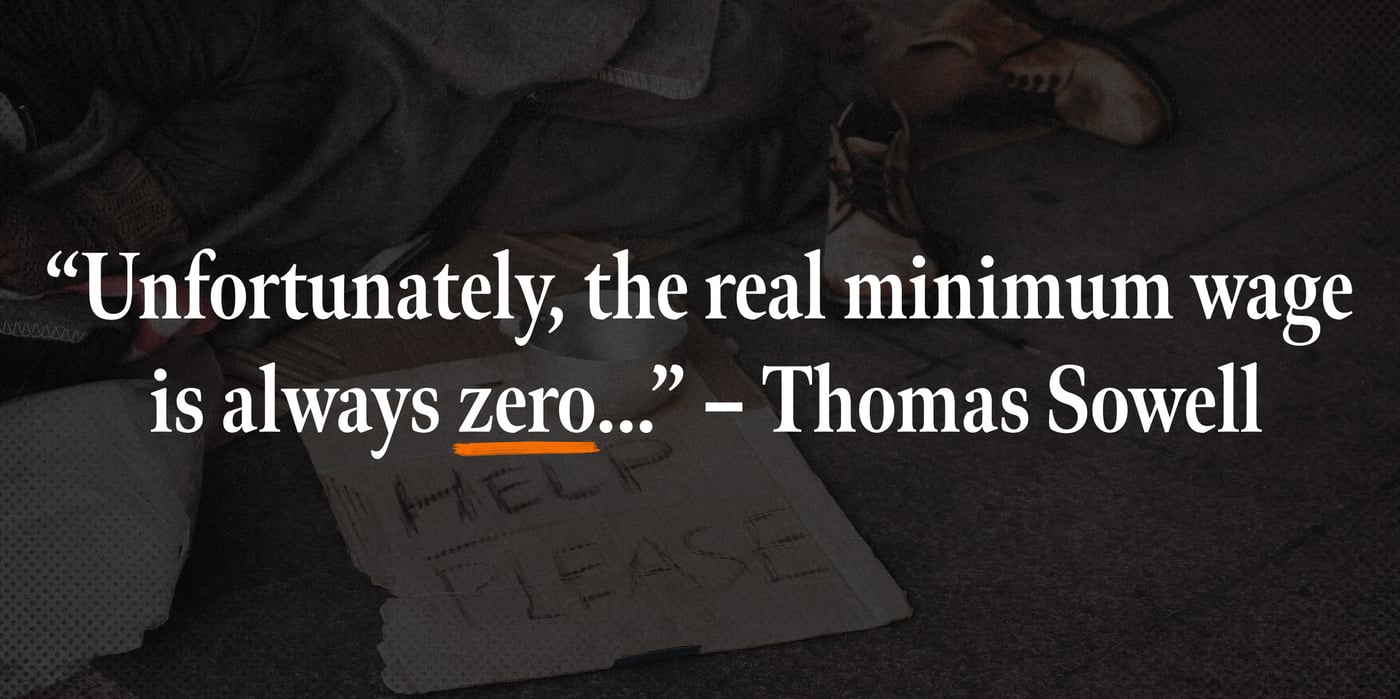 2024 5 8 sowell quote minimum wage