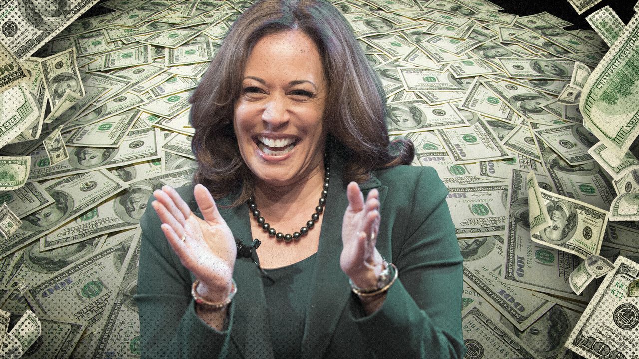 2024 7 24 Kamala Harris cash money