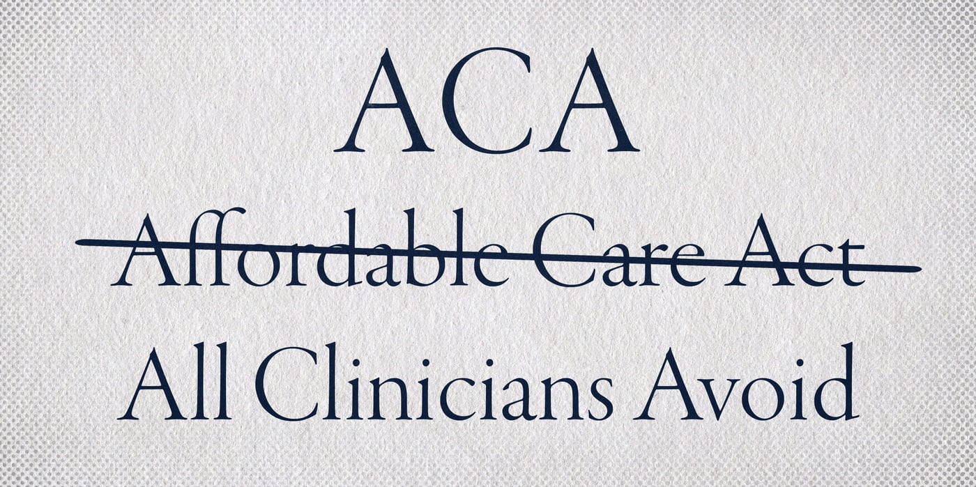 2024 9 16 ACA all clinicians avoid