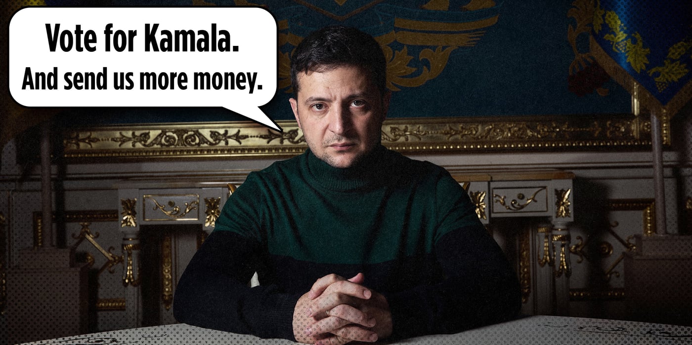 2024 9 25 Zelensky Vote Kamala