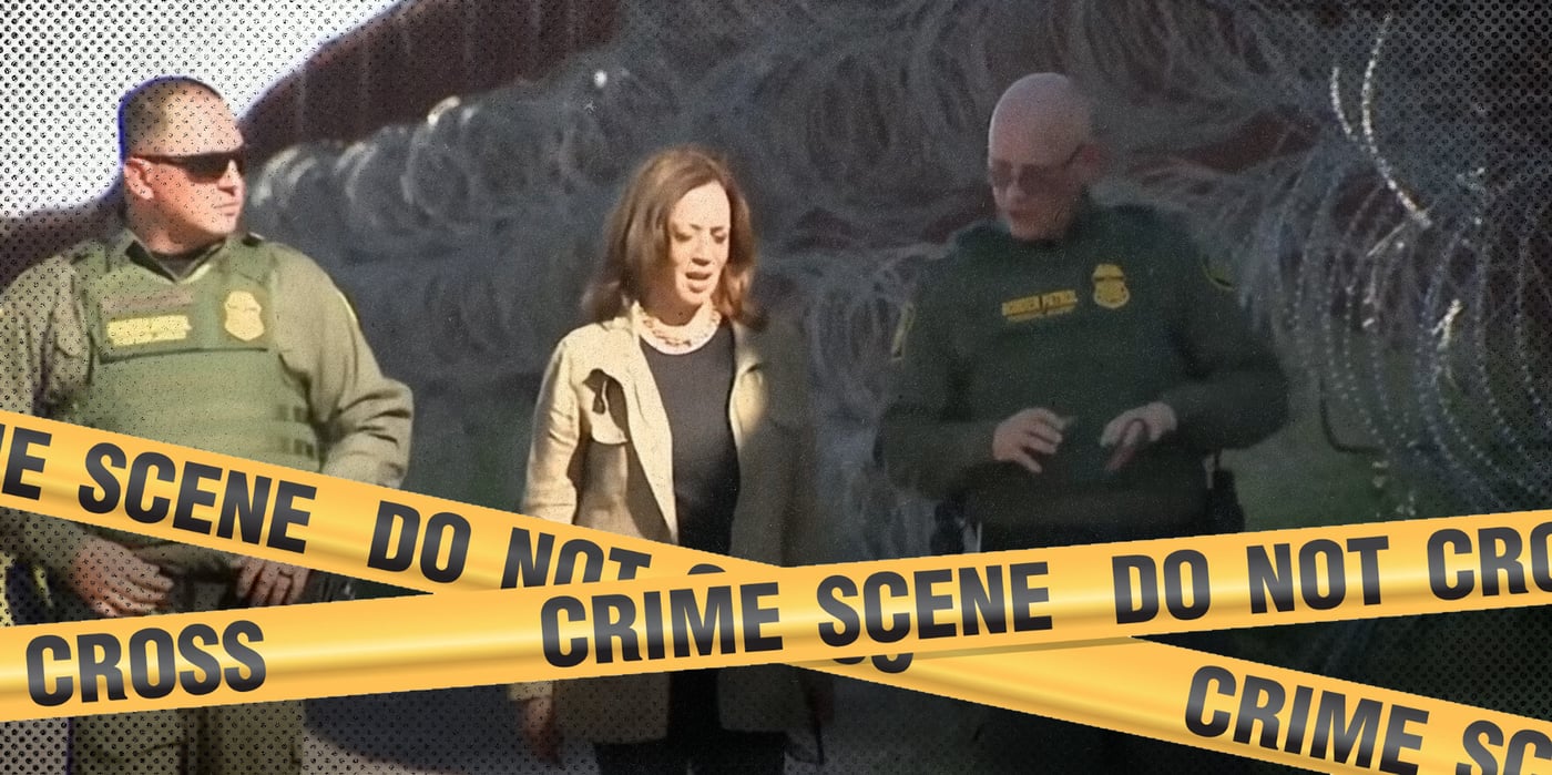 2024 10 1 kamala border visit crime tape