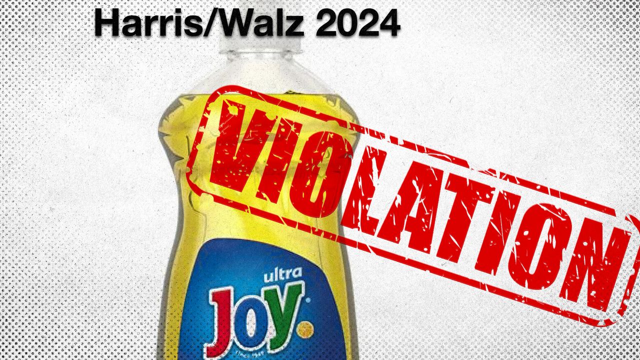 2024 10 2 Harris Walz Joy violation