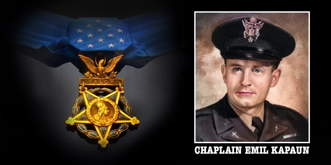 Father Emil Kapaun valor colorized