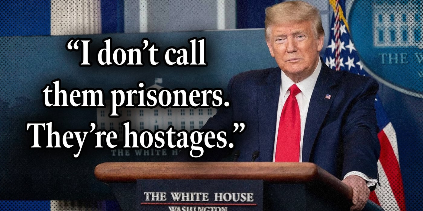 2025 1 22 prisoners hostages j6 trump