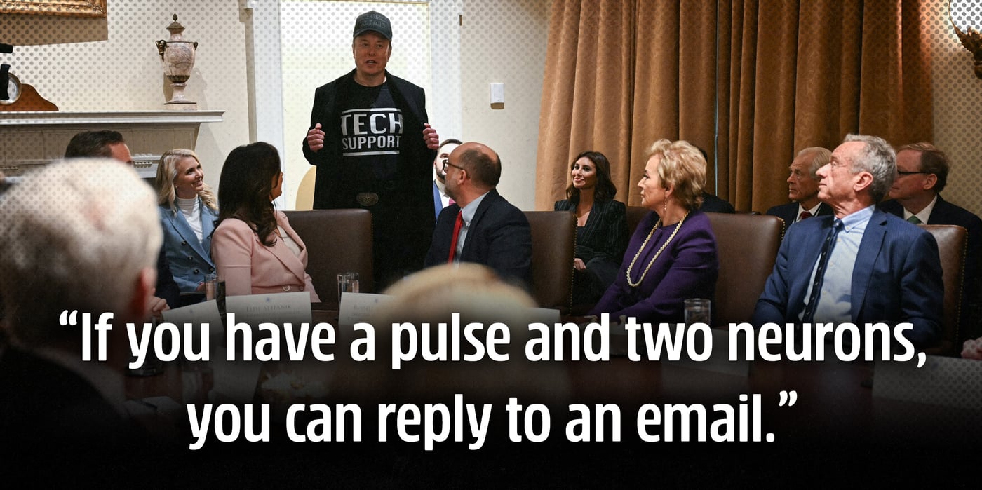 2025 2 27 musk cabinet meeting