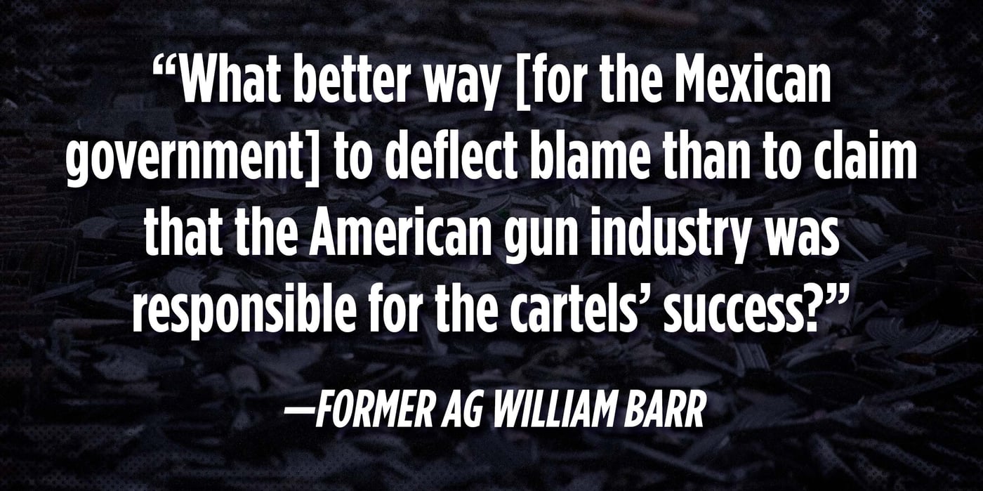 2024 3 6 william barr gun lawsuit mexico