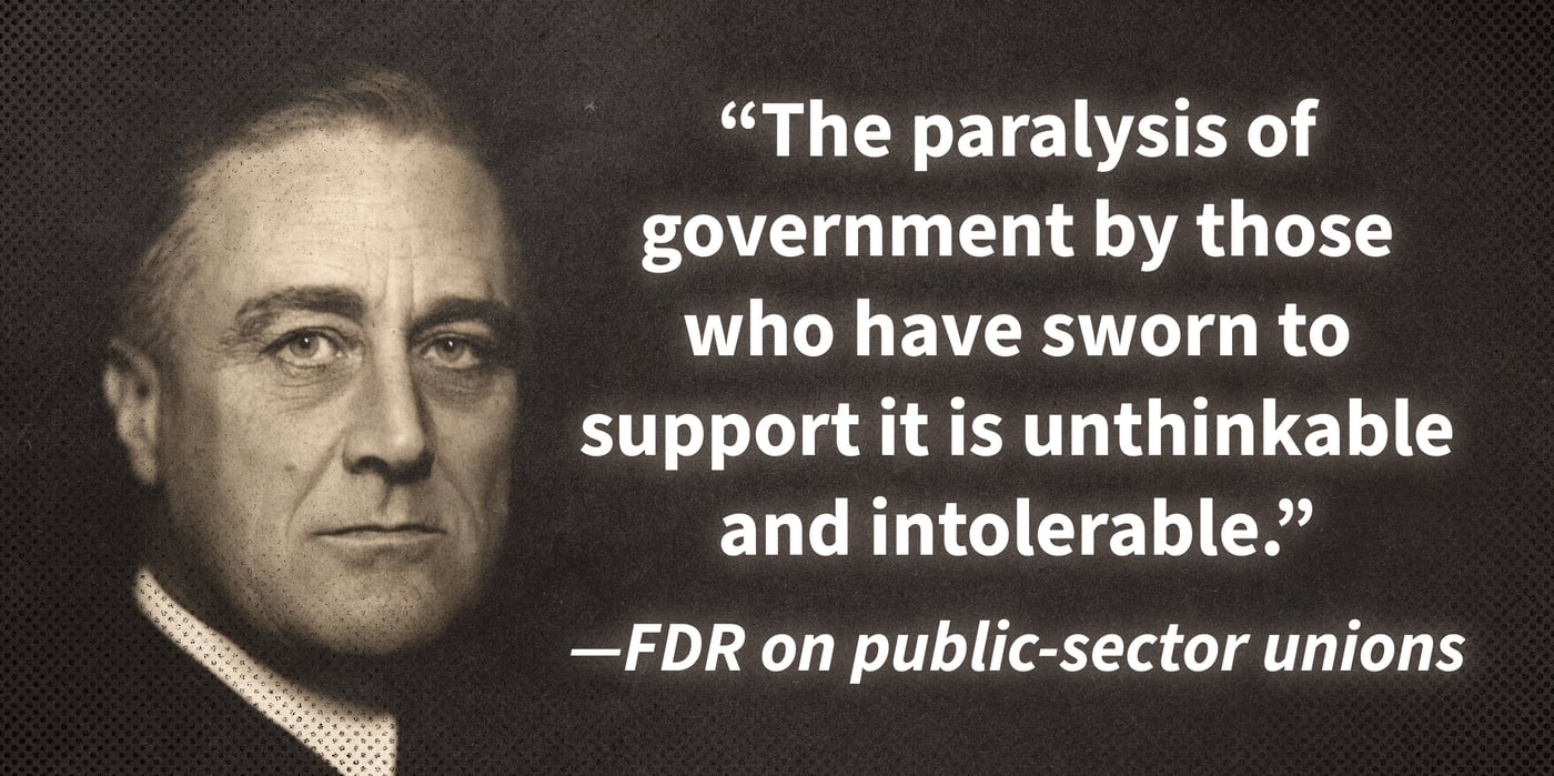 2025 4 1 FDR quote public unions