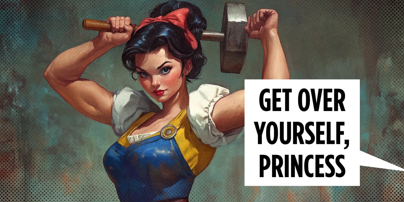 2025 4 10 princess snow white rosie rivetter